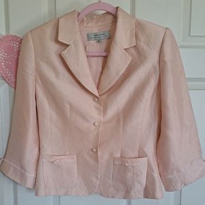 Pink blazer